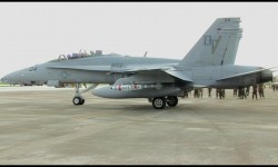 勇敢之盾2016演習中的F/A-18D RC偵察機