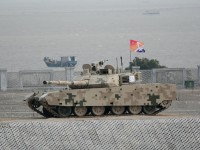 珠海航展戰甲車地面性能展示